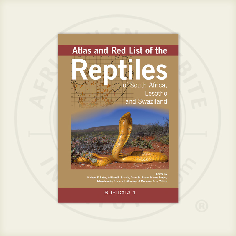 Atlas And Red List Of The Reptiles Printed Book