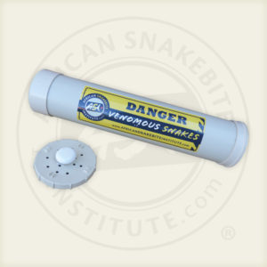 ASI Snake Tube, Lid, Sticker