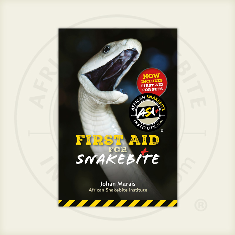 ASI First Aid for Snakebite Booklet African Snakebite Institute