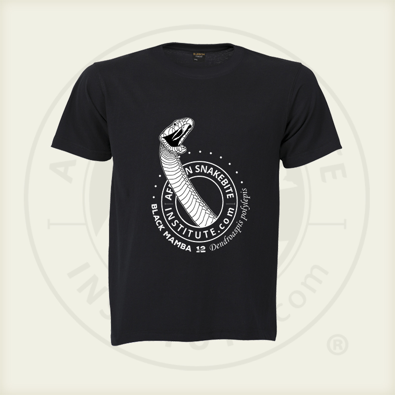 MAGIC CUSTOM - BLACK TEE SHIRT BLACK MAMBA LOGO