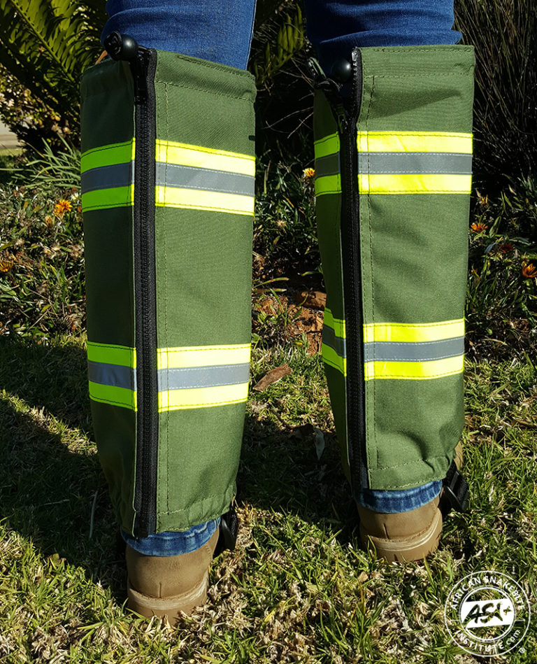 ASI Geo Snake Gaiters LITEReflective African Snakebite Institute