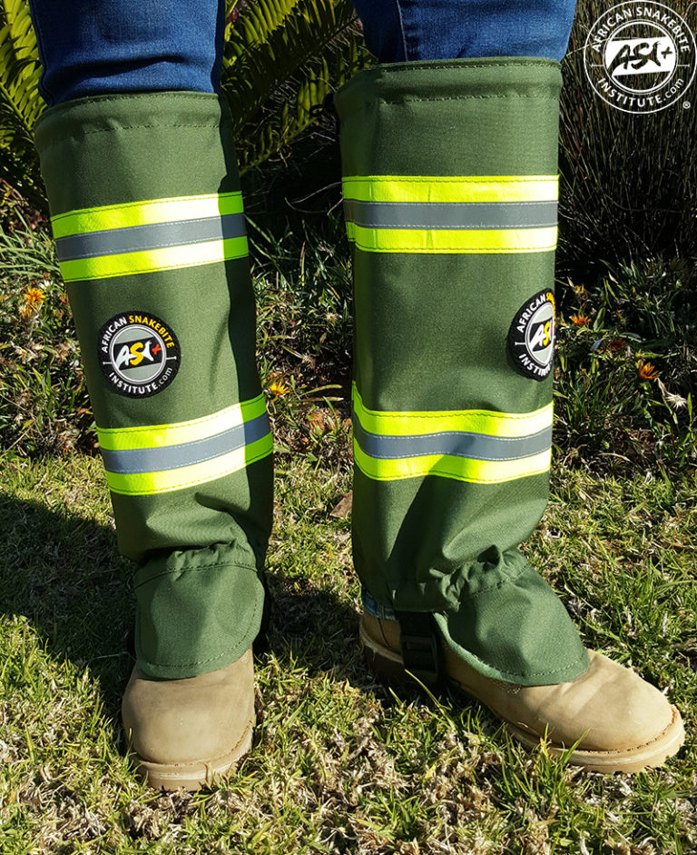 ASI Geo Snake Gaiters LITEReflective African Snakebite Institute