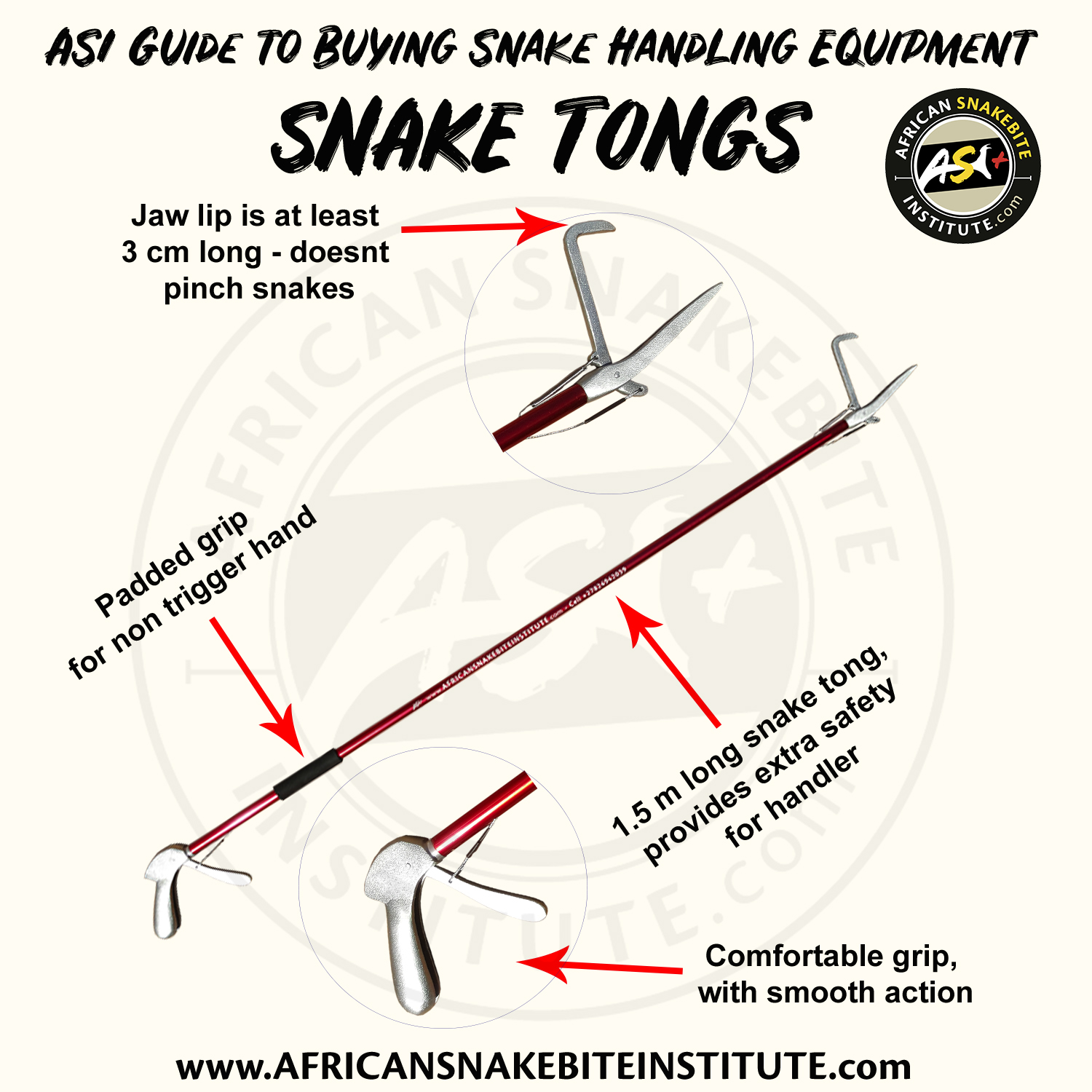 Guide to buying snake handling equipment African Snakebite Institute