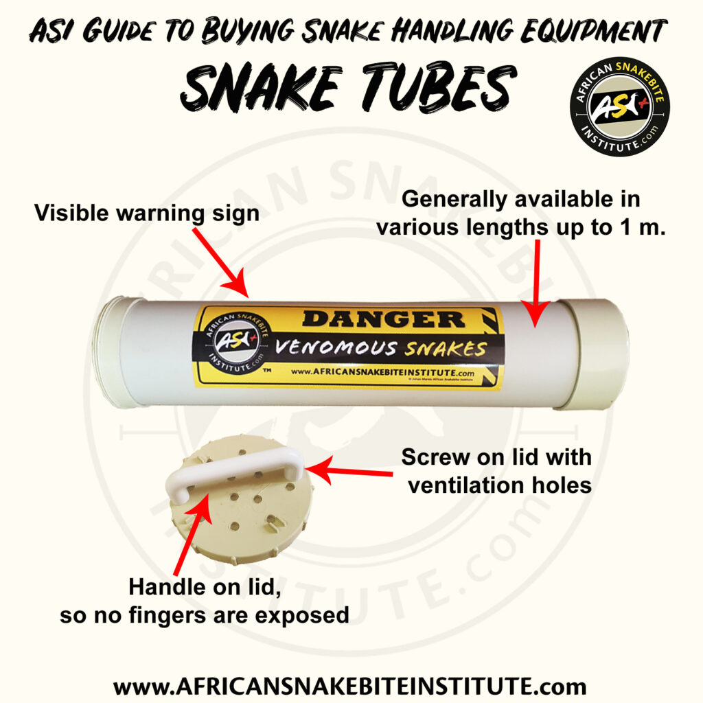 Guide to buying snake handling equipment African Snakebite Institute