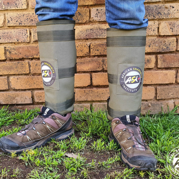 ASI Geo Snake Gaiters LITEReflective African Snakebite Institute