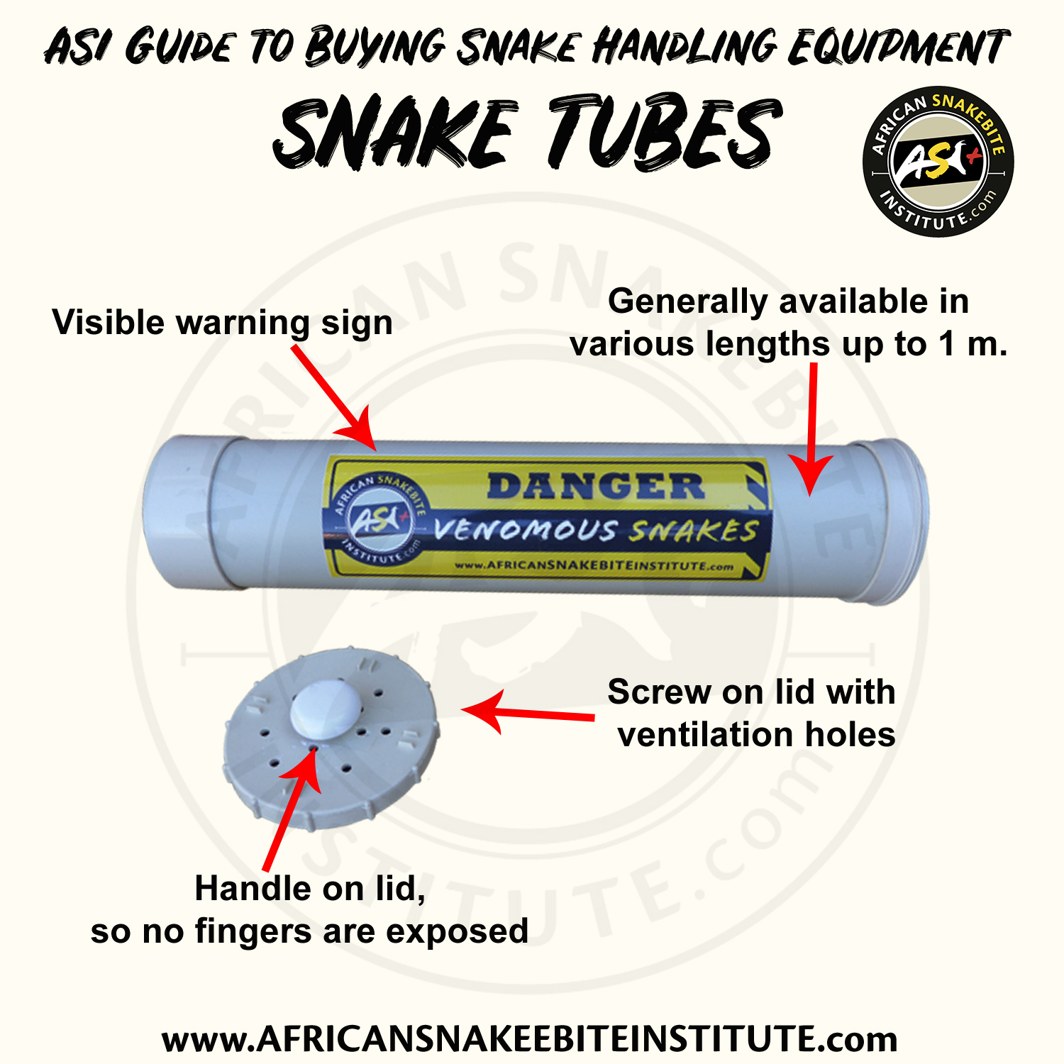 Guide to buying snake handling equipment African Snakebite Institute