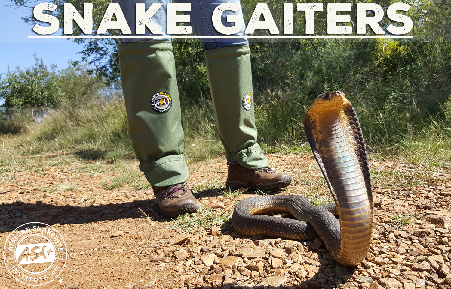 What are snake gaiters and how do you use them? - African