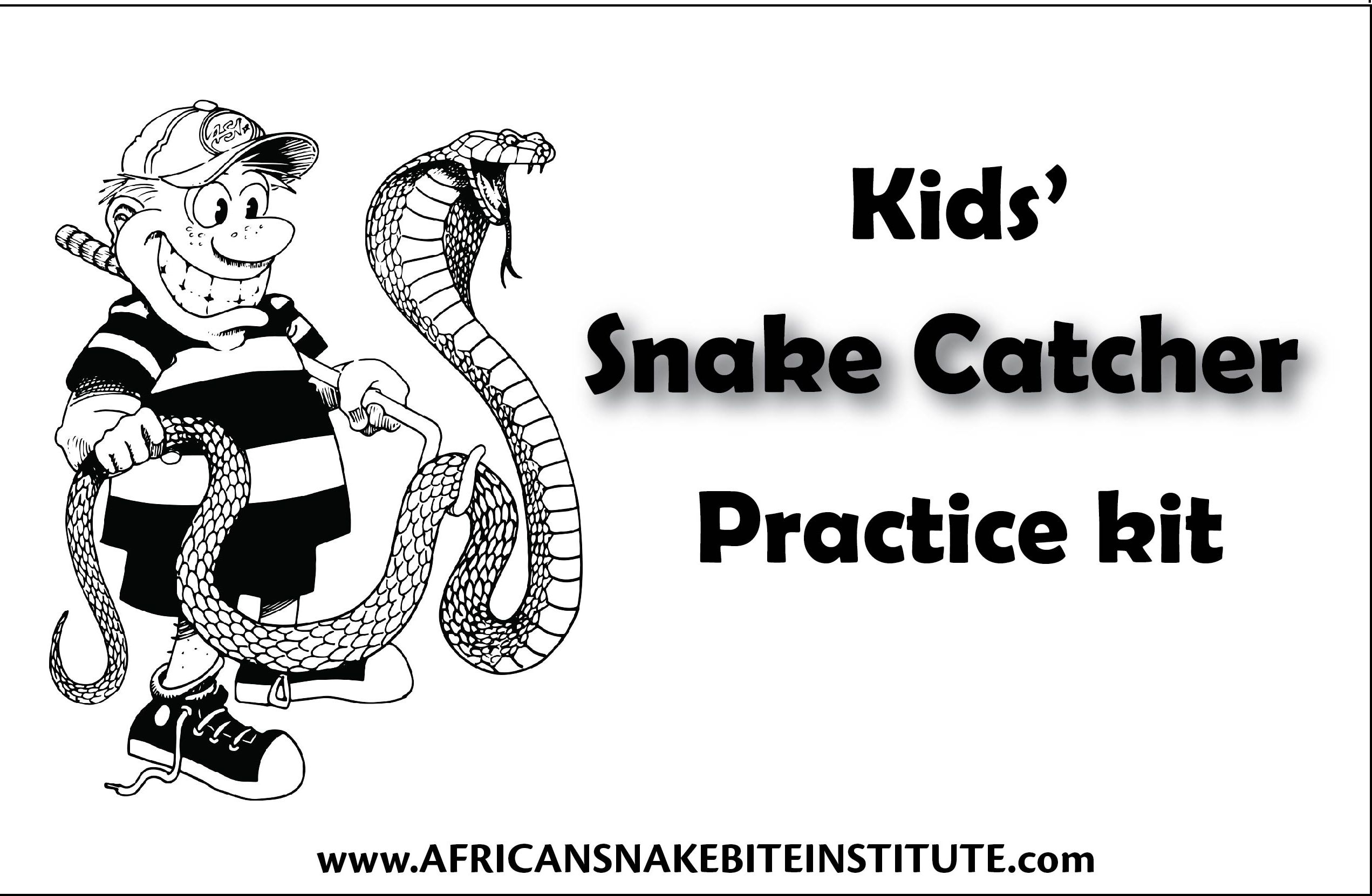 Kids’ Snake Catcher Practice Kit (Small)(Red) - African Snakebite Institute