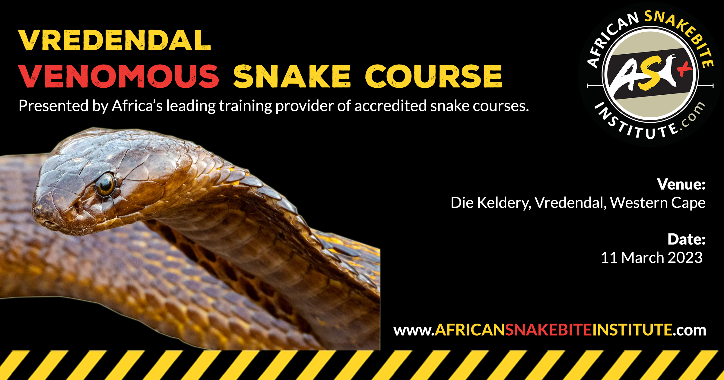 Snake Awareness & Venomous Snake Handling (Vredendal) 20230311