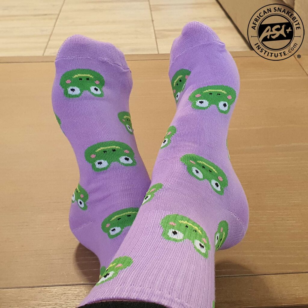 Funky Frog Socks - African Snakebite Institute